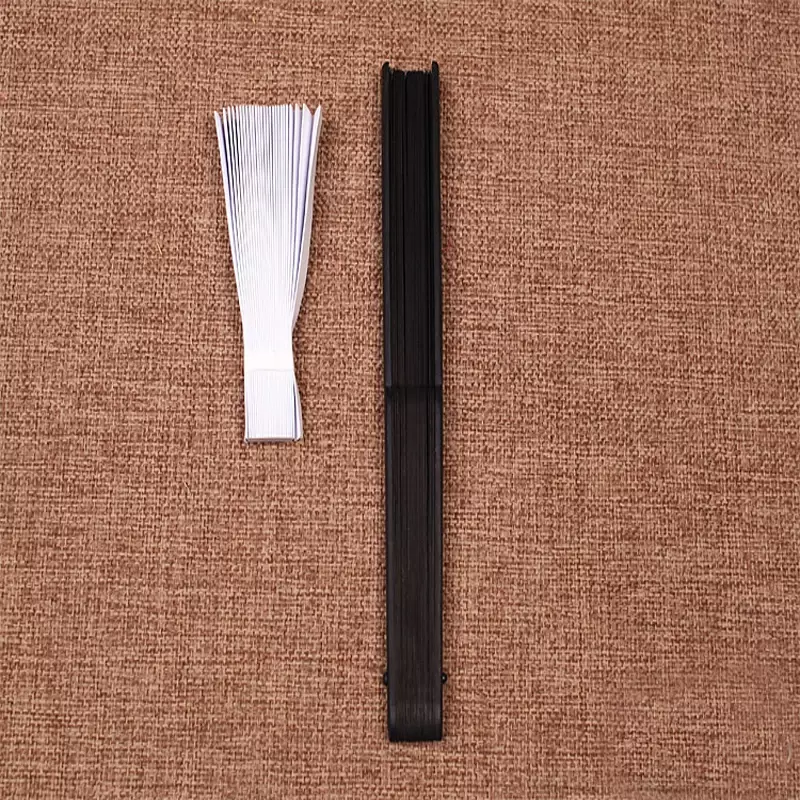 Nuovo stile cinese 21Cm piccolo ventilatore pieghevole ventaglio di bambù scheletro può essere fatto da fai da te