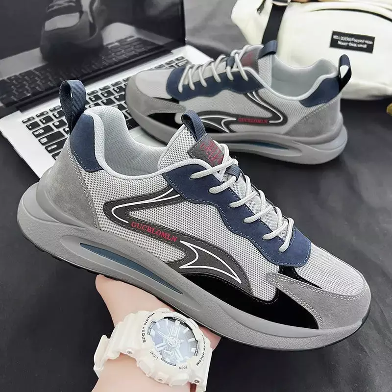 Sneaker Men's Shoes Summer Lightweight Breathable Casual Soft Bottom Shock Absorption Tenis Running Shoes