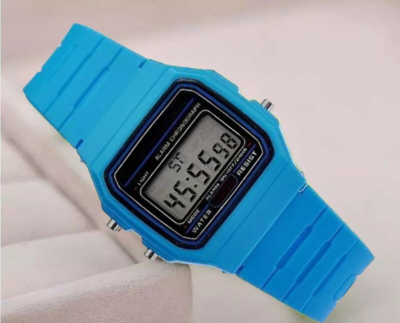 موضة الساعات الرقمية للرجال النساء 2023 بسيطة صغيرة مربع لوحة LED الإلكترونية ساعة عادية الرياضة رجالي ساعة reloj hombre