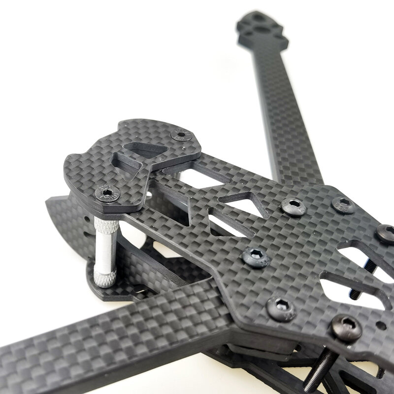 Mark4 7inch 295mm radstand mit 5mm Arm Quadcopter Rahmen 3K Carbon Faser 7 "FPV Freestyle RC Racing Drone mit Druck Teile