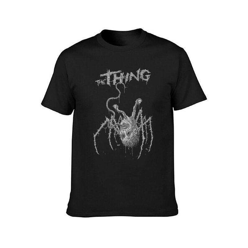 The Thing Cult Horror Design T-Shirt Blouse summer top mens clothing