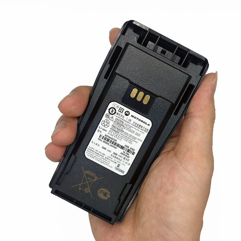 Motorola Walkie talkieバッテリー、双方向ラジオ交換用バッテリー、gps3688、gps3188、ep450、cp450、cp040、cp250、cp380、pr400、2600mah