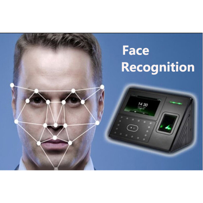 UFace402 terminal de control de tiempo, asistencia y acceso multibiométrico facial