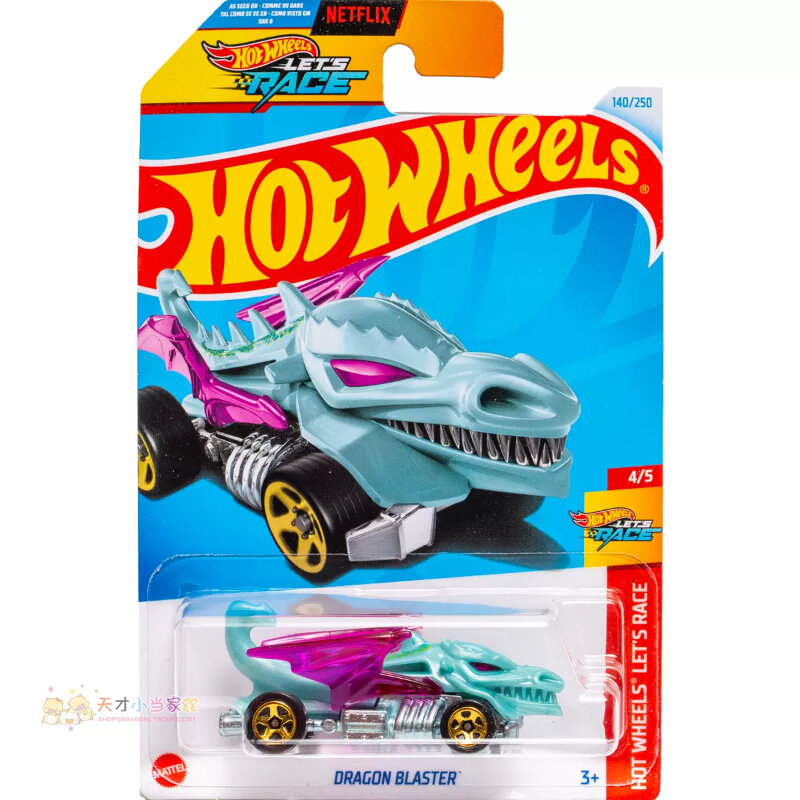 Hot Wheels-Heavy Hitcher Pulso Rápido Dragão Blaster Coupe Brinquedo para Menino, Veículo Diecast 1:64, Liga Presente, Original, 2024G