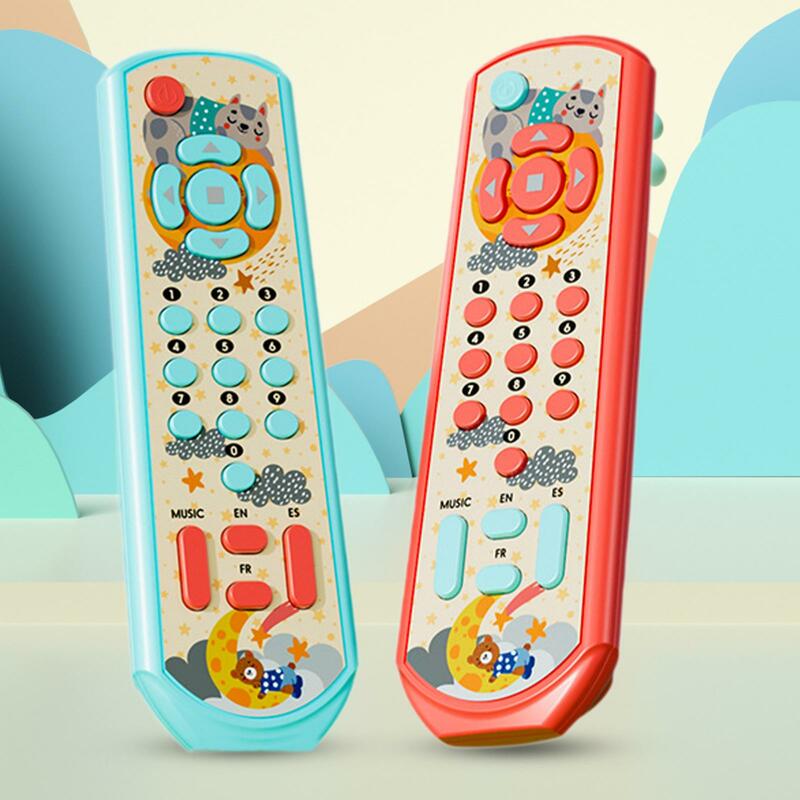 Toddler Remote Toy Hand Eye Coordination Color Recognition Play Remote for Infants Toddlers Baby 6 to 12 Months Boys Girls