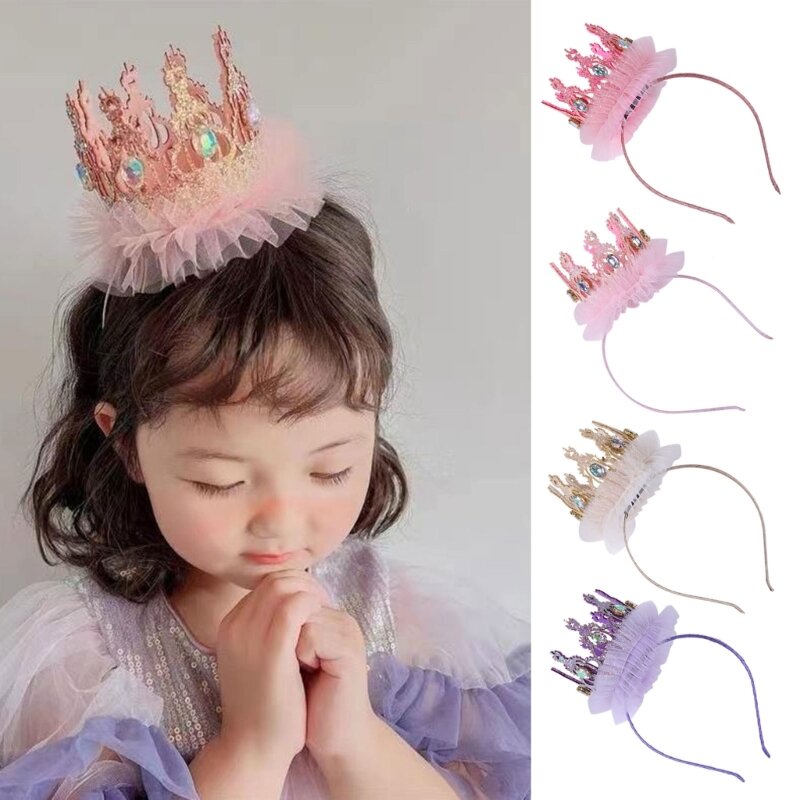 Birthday Crowns Tiaras Princess Crowns Headband Princess Headband Birthday Party Headband Birthday Party Crowns For Girl