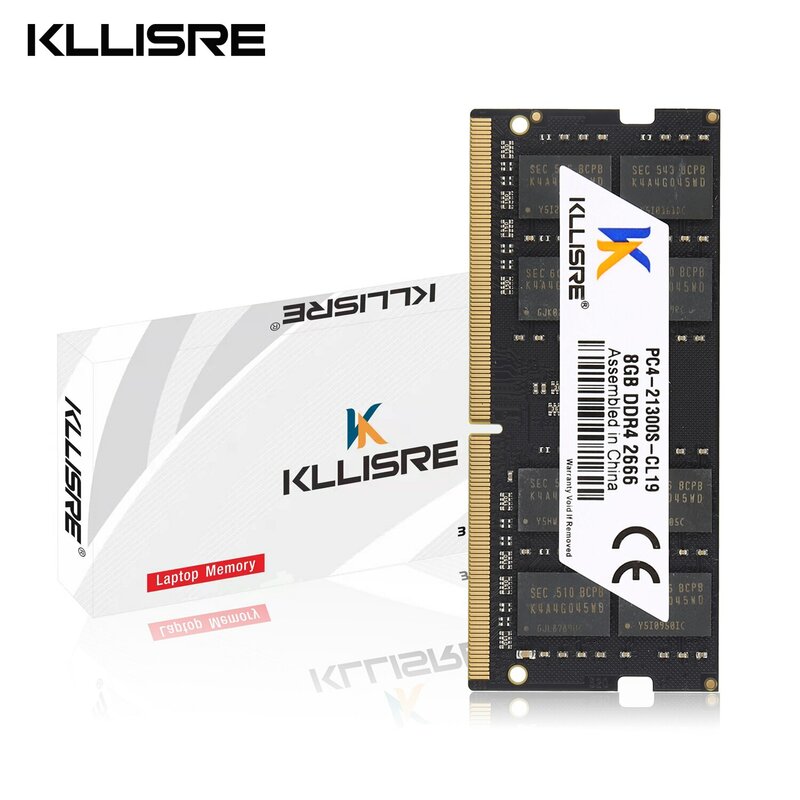 Kllisre DDR3 DDR4 8GB 4GB 16GB Laptop Ram 1333 1600 2400 2666 3200 DDR3L 204pin Sodimm memoria per Notebook