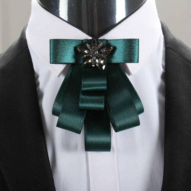 Британский мужской, деловой, Свадебный, дизайнерский, танцевальный, рубашка, галстук-бабочка, женский, эластичный ремешок, Блестящий галстук-бабочка