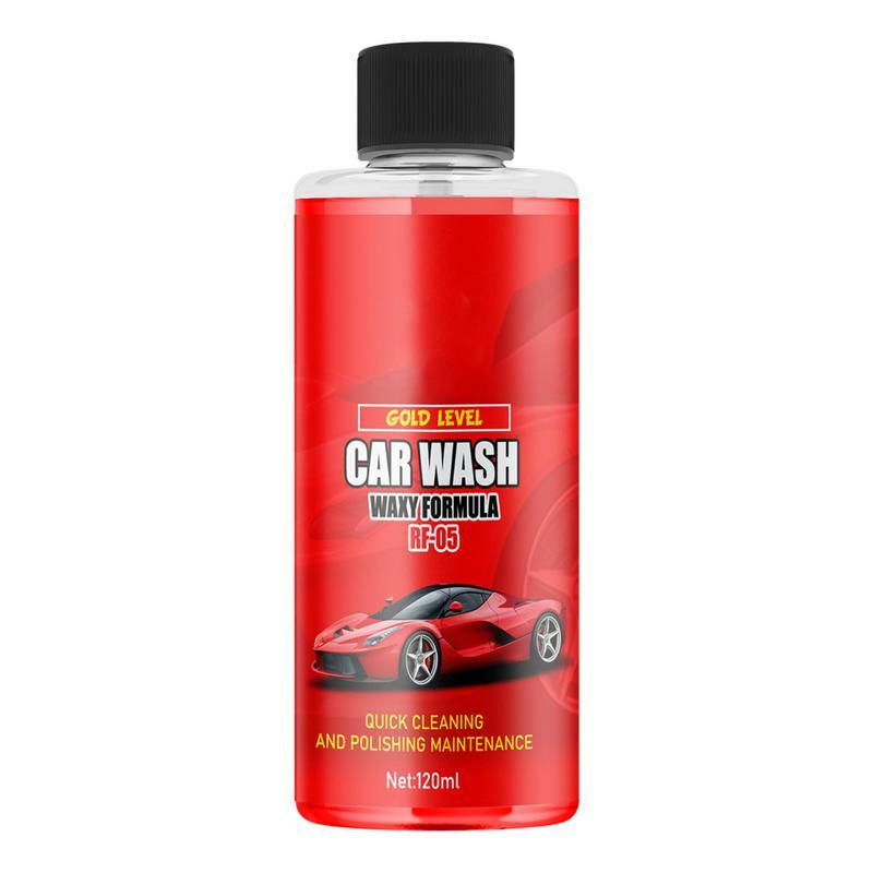 Solución de lavado multiusos para coche, limpiador de superficies líquidas, elimina la grasa para coches, camiones, SUV y motocicletas, 120ml