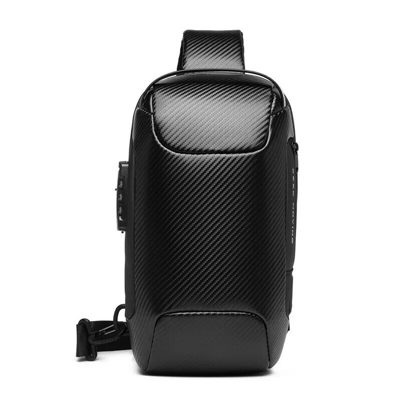 Shoulder Bag Men Fashion Multifunction  Crossbody Bag on Shoulder Travel Sling Bag Pack Messenger Pack Chest Bag for Male