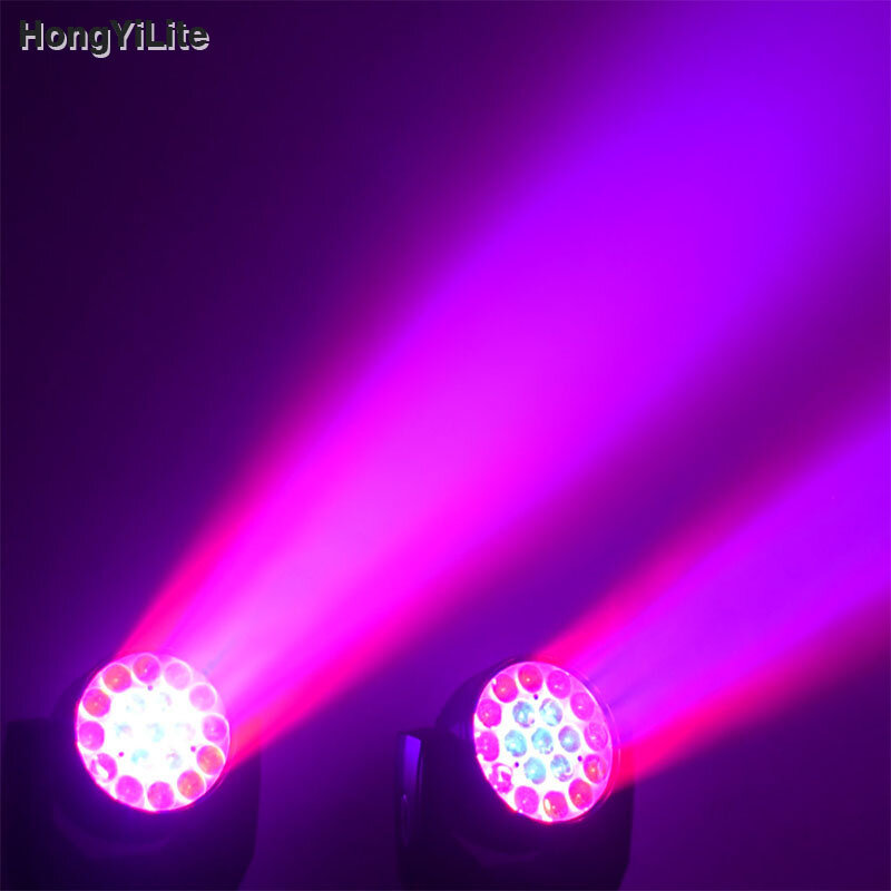 Hot Sale High Quality LED Wash Zoom 19X15W With CTO ECO Function RGBW DMX Beam Ring Effect Stage Lighting For DJ Dsico Show
