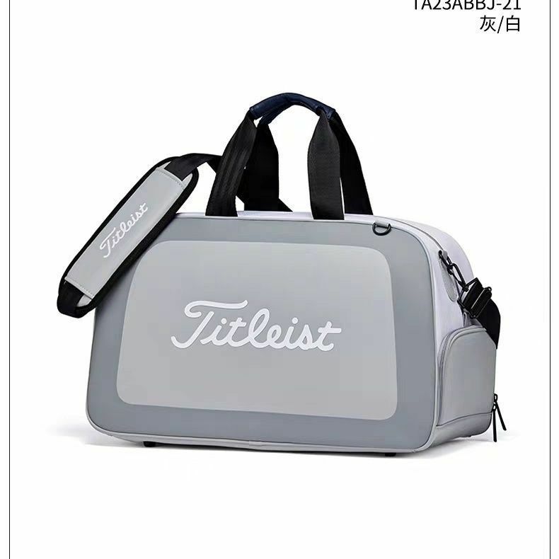 Boston Bag de golfe portátil para homens e mulheres, viagens ao ar livre para roupas esportivas Bolsas Fitness, bolsa leve suprimentos, moda