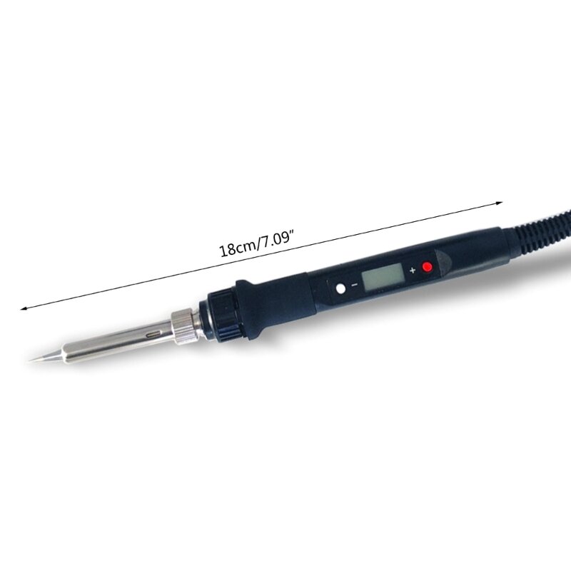 Soldador eléctrico 80W LCD pantalla Digital temperatura ajustable punta pistola para soldar herramientas soldadura