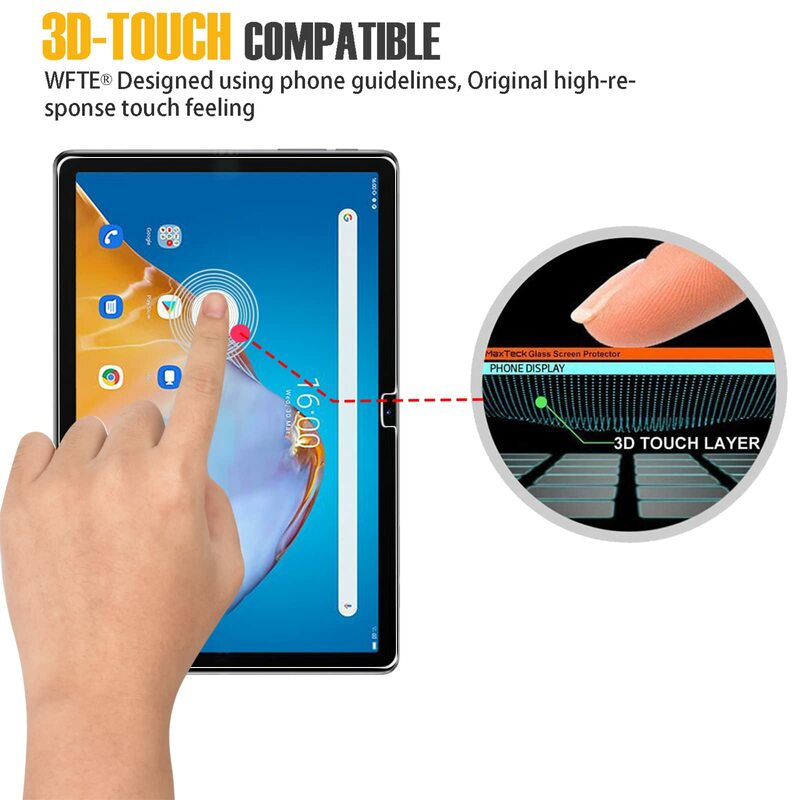 Pelindung layar untuk Blackview Oscal Pad 13 Tablet kaca pelindung Film Tempered untuk Blackview Oscal Pad 13 10.1 inci