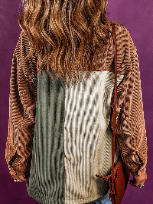 Jaqueta colorida de veludo de veludo feminino, elegante e casual, manga comprida, jaqueta solta, nova, outono, 2023