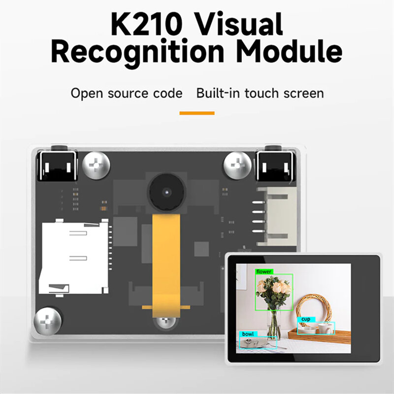 Yahboom K210 Visual Recognition Module AI projects Perfotmance for Arduino,STM32, Raspberry Pico, Micro:bit Controller Board