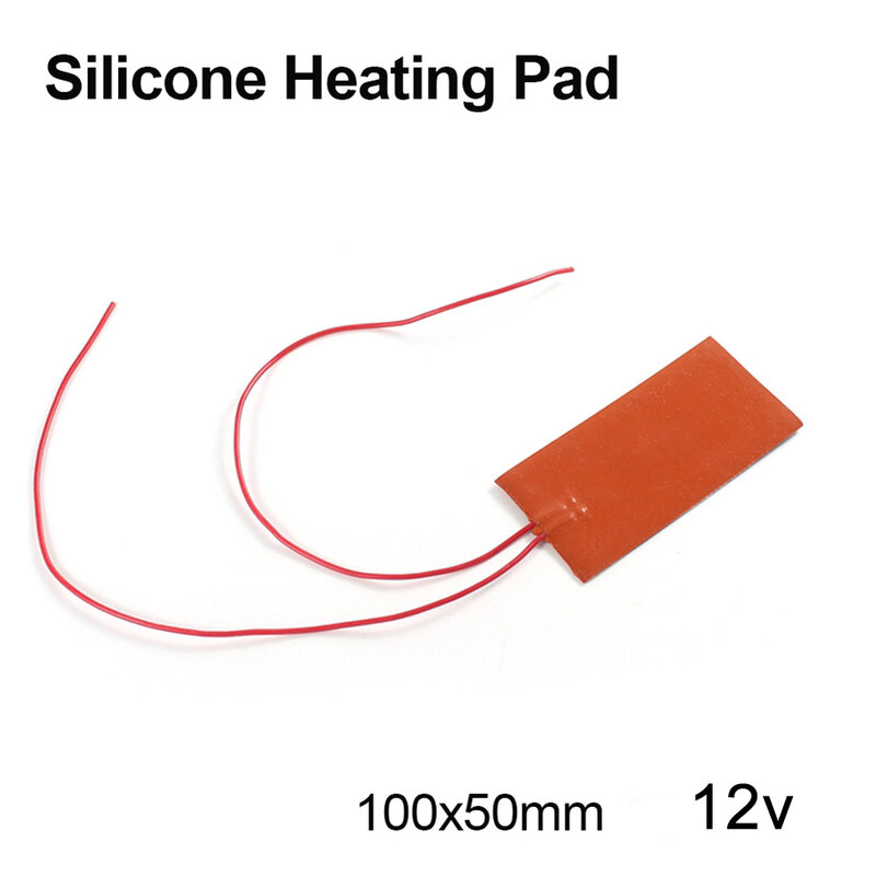 Heat Mat Silicone Heating Pad Replacement Waterproof Flexible Heading Heated Bed Plate Home Improvement Durable