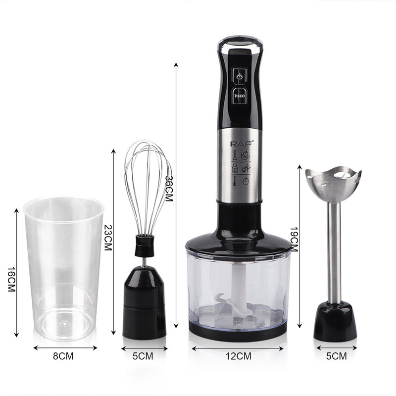 800W Blenders Agitator Household Vegetable and Fruit Machine Multifunctional Electric Baby Auxiliary Food Processor Egg Beater