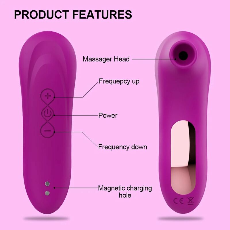Persediaan dewasa Sucker klitoris pengisap Vibrator wanita klitoris Oral Stimulator puting Vagina mainan seks untuk wanita Masturbator produk
