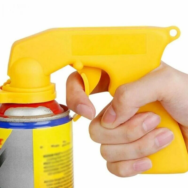 Auto Spray Paint Gun Professionele Verf Kan Adapter Handvat Tool Met Volledige Grip Trigger Voor Auto Onderhoud Verf Polish Gereedschappen