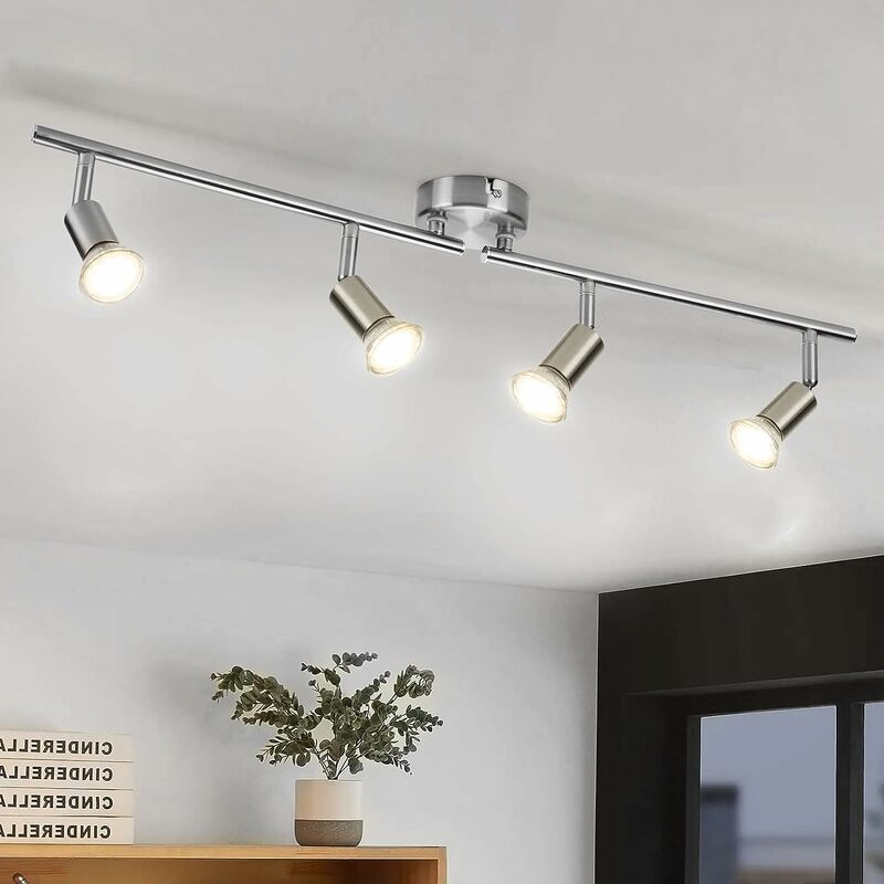 Led 천장 조명 GU10 LED 전구 멀티 앵글 조절 가능한 천장 램프 침실 거실 바 및 상점 장식 조명