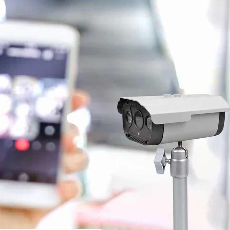 Soporte de cámara CCTV para interiores y exteriores, montaje de cámara de seguridad, soporte de monitoreo con rotación de 360 grados para aula y supermercado