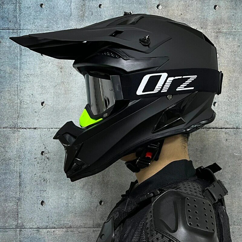 LVS Professional Racing Motocross Helmet Off Road Helmet Motorcycle Off-Road Cartoon Childrenr ATV Motorcycle MTB Helmet