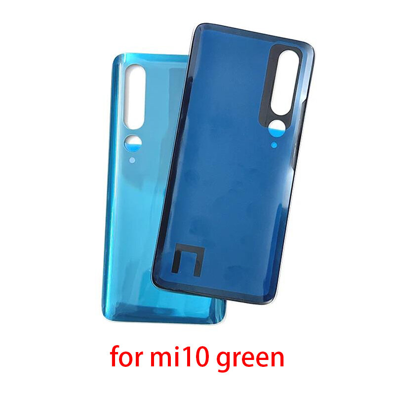Couvercle arrière de batterie en verre 3D pour Xiaomi, coque de panneau de couvercle de porte arrière, remplacement du boîtier, Xiaomi Mi 10 Pro 5G