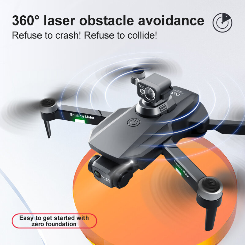 New RG101 Max Obstacle Avoidance Drone GPS Professional Dual HD Camera 6K Brushless Motor Aerial Photography Quadcopter Toy