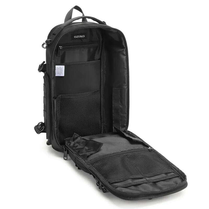 Ozuko Tactical bag Outdoor Tactical One Shoulder Crossbody Bag High Capacity Waterproof Sports Bag For Man