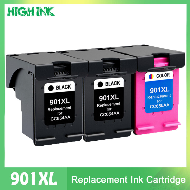 901XL Substitua o Cartucho de Tinta para HP 901 XL hp 901 Jato De Tinta para Impressora hp Officejet 4500 G510g J4525 J4535 J4540 J4550 J4580