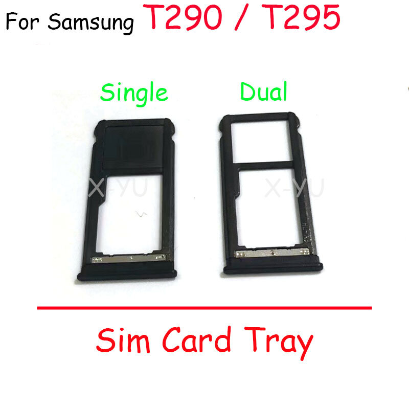 Untuk Samsung Galaxy Tab A 8.0 ''SM-T290 T290 T295 Sim Card Slot Tray Holder Sim Card Reader Socket