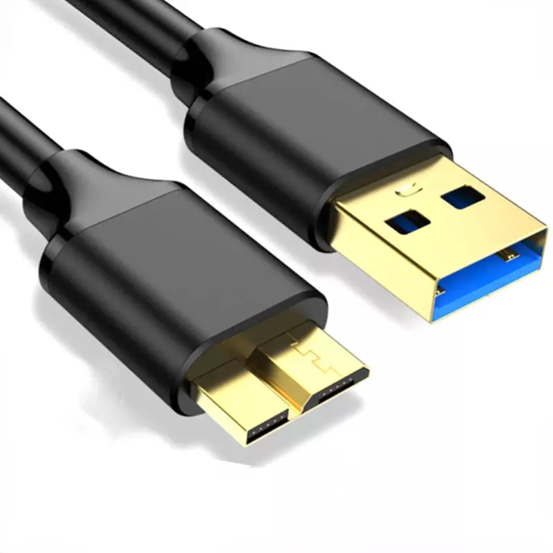 Cable USB tipo C 3,1 a Micro B 3,0 para Samsung NOTE 3 S5, Cable de disco duro de 2,5 pulgadas, Cable Micro B para tableta, accesorios para PC