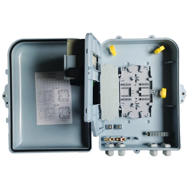 Optische Fiber Splice Box, 16 Core Optische Fiber Distribution Box, FTTX FTTH, 16 Core Fiber Optic Terminal Box