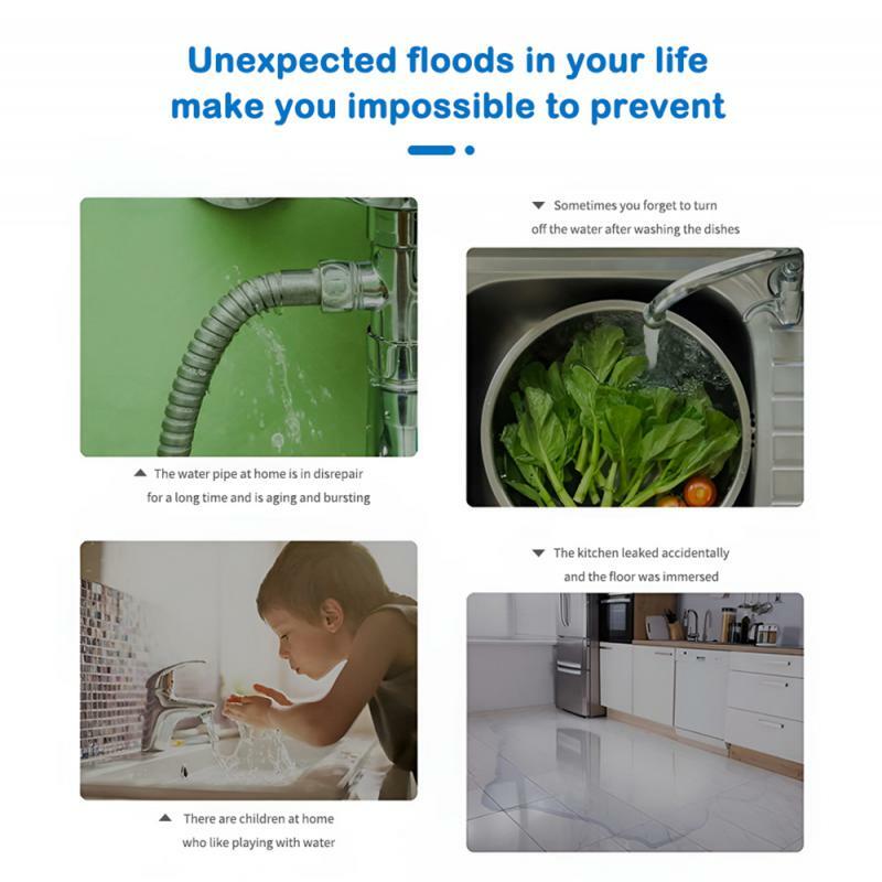 Xiaomi Tuya Zigbee Watersensor Smart Life App Waterlekkage Monitoring Overstroming Immersie Sensor Werken Met Automatisering Krop Ventiel