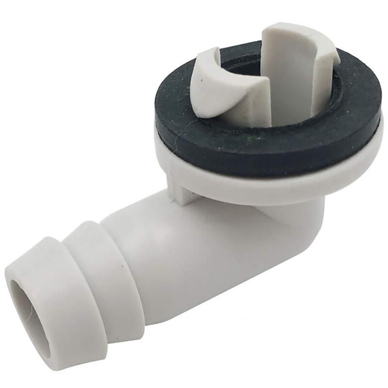 Connettore di scarico del condizionatore d'aria tubo di scarico ac gomito in plastica anello in gomma Kit raccordi per tubi di scarico dell'aria condizionata