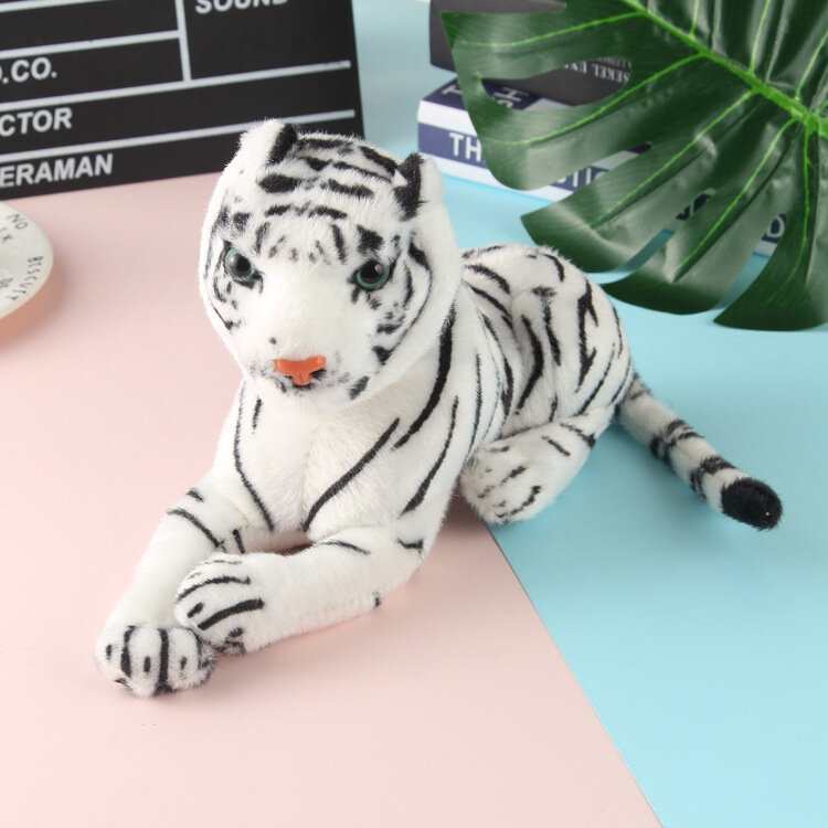 2022 Harimau Mainan Mewah Lembut Boneka Hewan Boneka Bayi Anak Liburan Hadiah Lembut Boneka Model Mainan Hadiah Mainan untuk Anak-anak