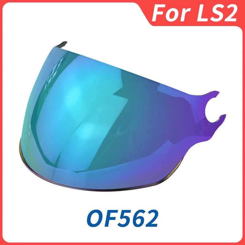 LS2 Of562 helm asli, pengganti Visor lensa ekstra untuk aliran udara Ls2