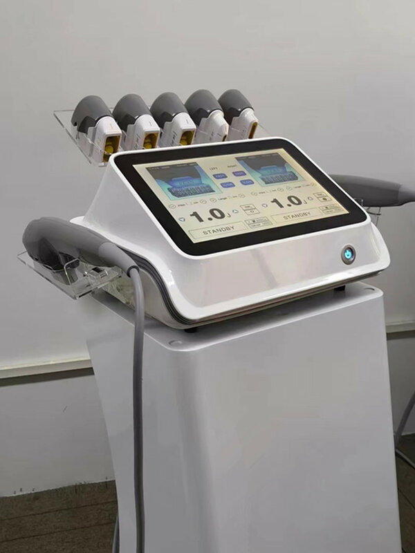 Mesin kartrid Perawatan Wajah 7D portabel, untuk kecantikan wajah jarum Anti Penuaan alat perawatan kulit
