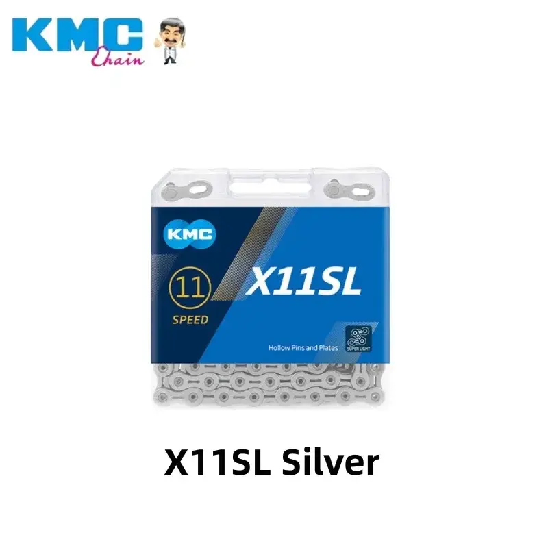 KMC X9SL/X10SL/X11SL Bike Chain Gold Silver Chain 9/10/11 Speed for SRAM MTB/Road Bike Chain