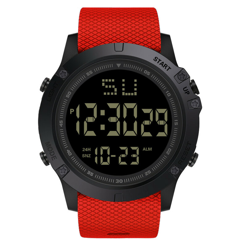 Sport Smartwatch Men'S Watch Fashion Men Led Digital Date Military Sport Rubber Quartz Watch Alarm Waterproof Smart Watches