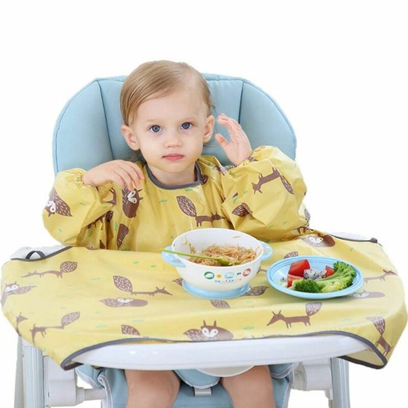 Saliva Towel Burp Apron Baby Feeding Supplies With Table Cloth Cover Baby Coverall Baby Stuff Baby Bib Baby Eating Artifact