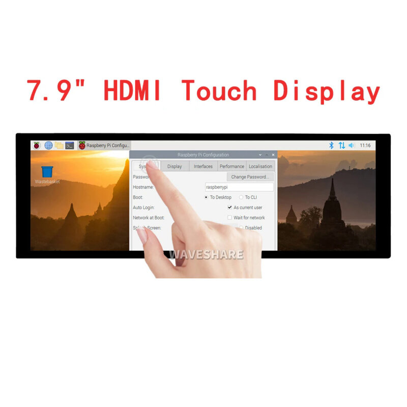 LCDタッチスクリーン用スターターキット,7.9インチ,Frppi 3モデルb plus