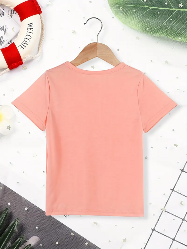 Ropa estética con patrón de Pugs para niña, camiseta Rosa Kawaii Harajuku, camiseta transpirable cómoda de alta calidad