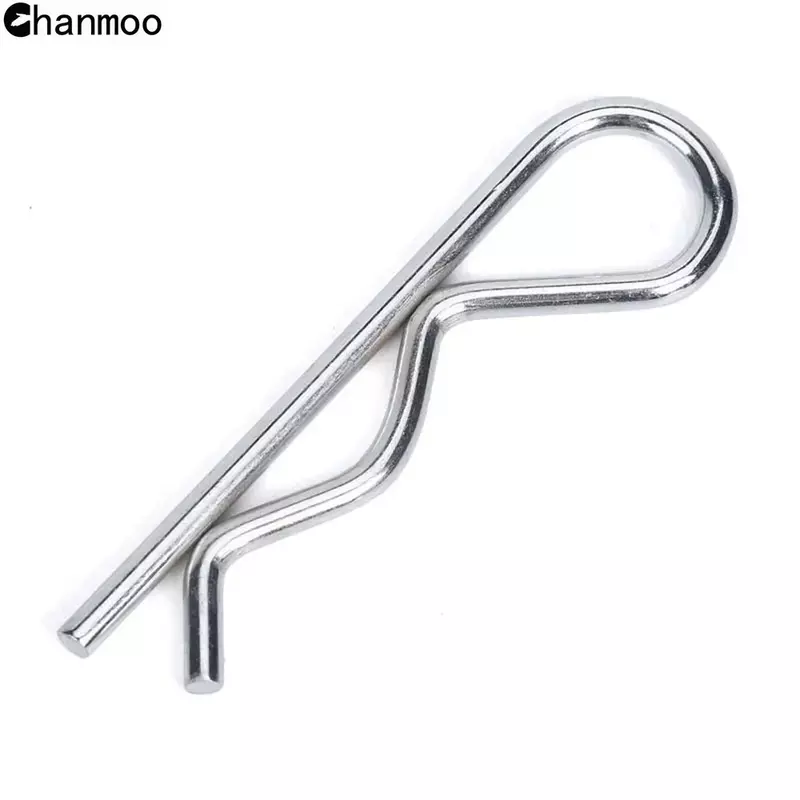 HSP 02053 Stainless Steel Bend Body Clip R Clip for 1/8 1/10 1/16 RC Car Flying Fish 94122 94123 94166 94155 94177 94188 Parts