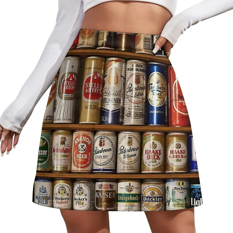 Beer Mini Skirt women's summer dress 2024 Women's skirts Short skirt woman short skirt for women