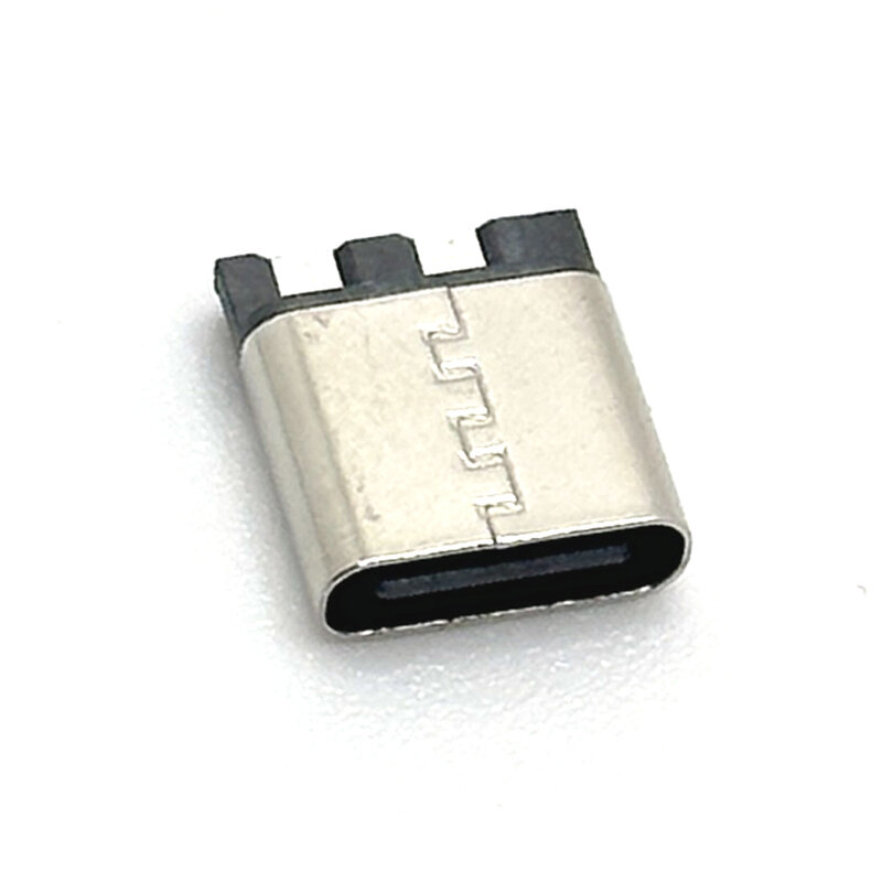 1/30 pz USB tipo C Jack inserimento diretto 2 Pin SMT presa USB 3.1 tipo-C connettore femmina per porta di ricarica del telefono cellulare