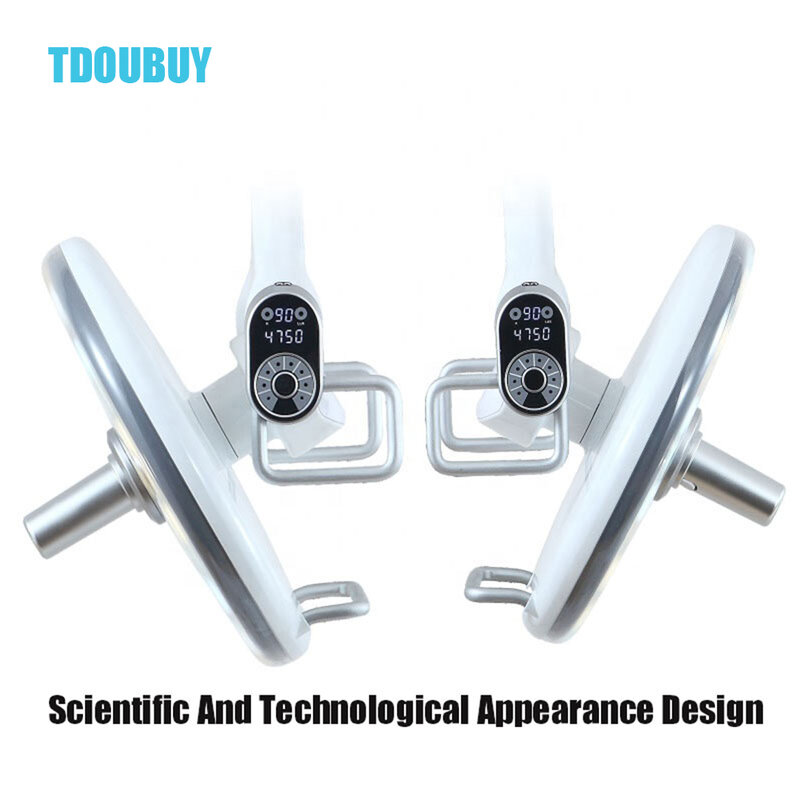 TDOUBUY New Style Clinic Oral Lamp 18 Bulbs Touch Switc LED Cold Light Lamp For Cure Dental Chair Unit Type(Lamp Head+Lamp Arm )