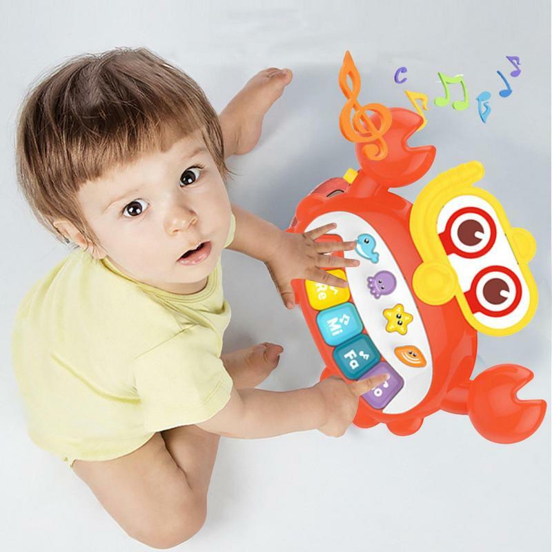 Pianino zabawka Mini klawiatura elektroniczna zabawka fortepianowa dla chłopców kreatywna muzyka w kształcie zwierząt dla dzieci zabawki edukacyjne elektryczna dla dzieci