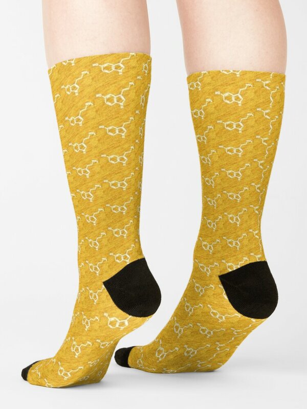 golden serotonin Socks Thermo Socks For Men Fun Socks